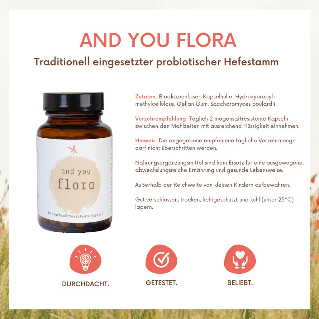 and you flora - 60 Kapseln