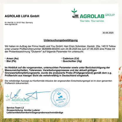 L-Glutamin - Pulver 500 g