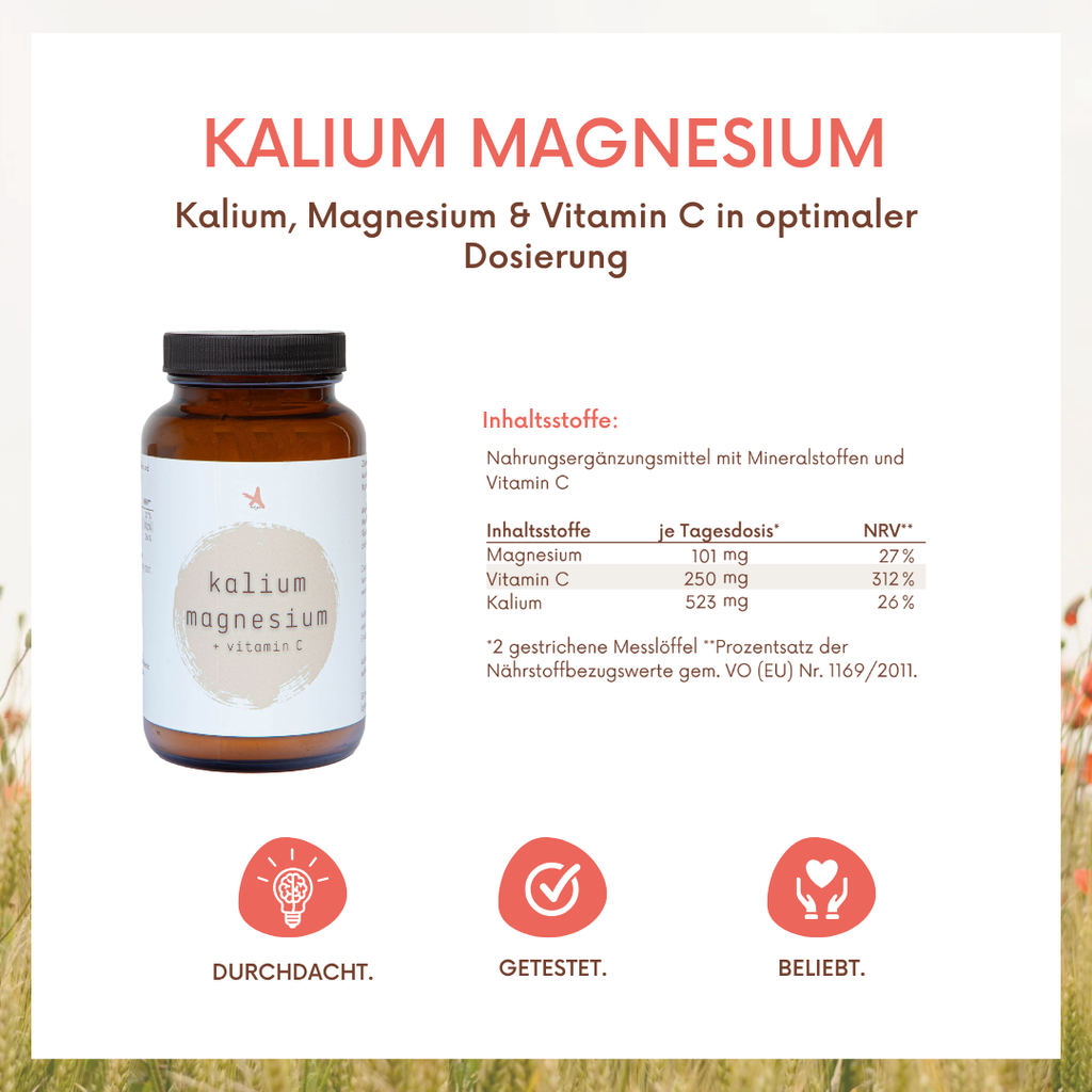 Kalium Magnesium - 180 g Pulver
