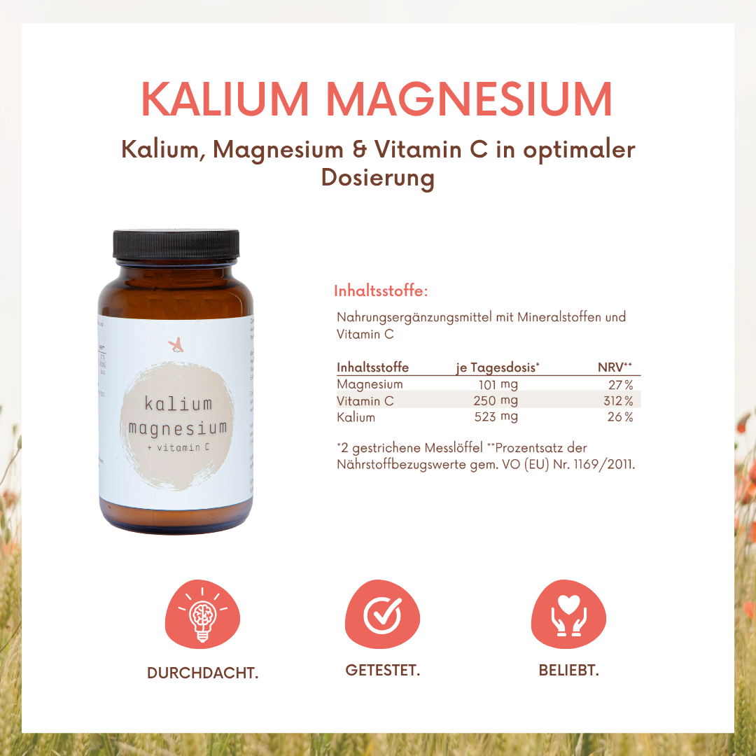 Kalium Magnesium - 180 g Pulver