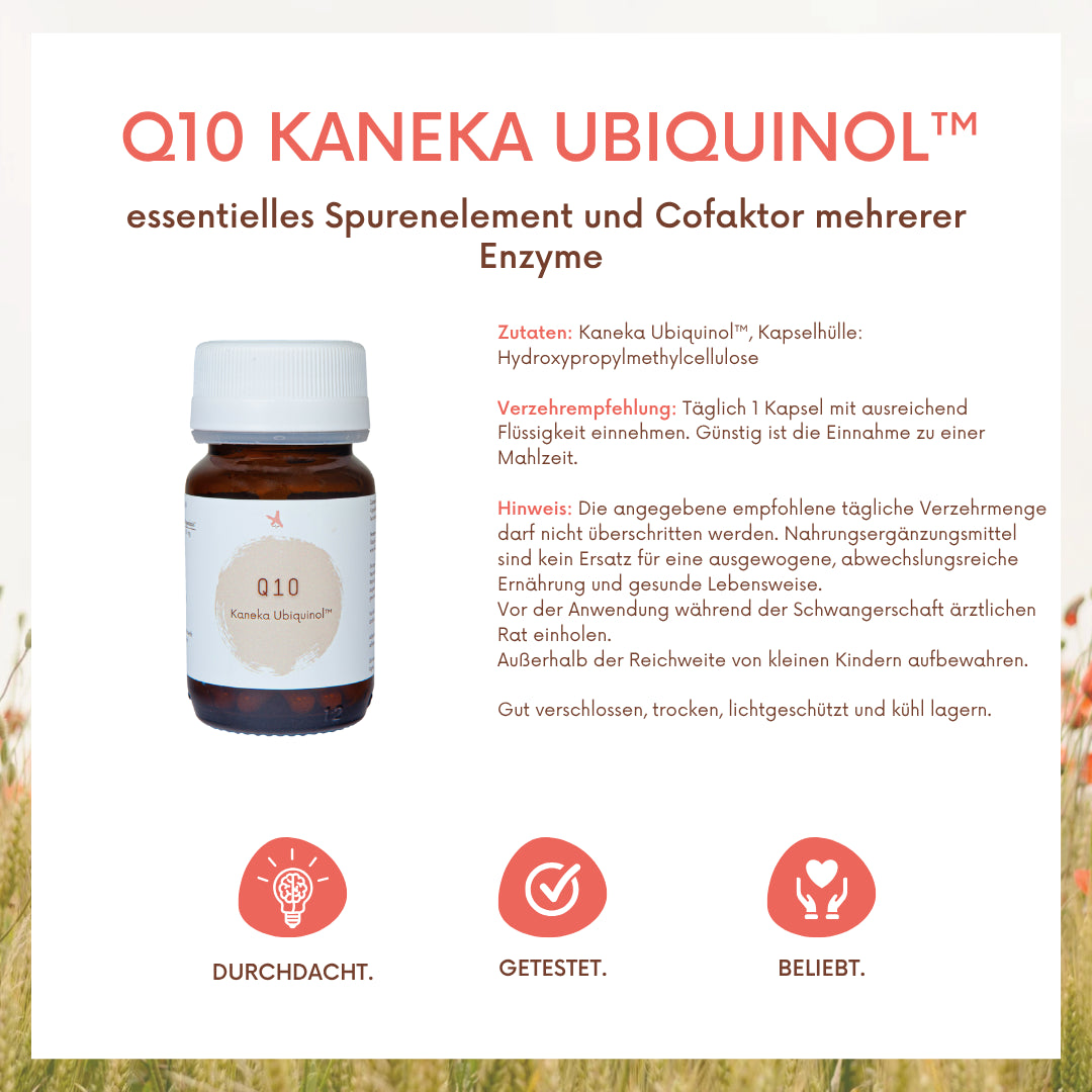 Q10 Kaneka Ubiquinol™ - 60 Kapseln