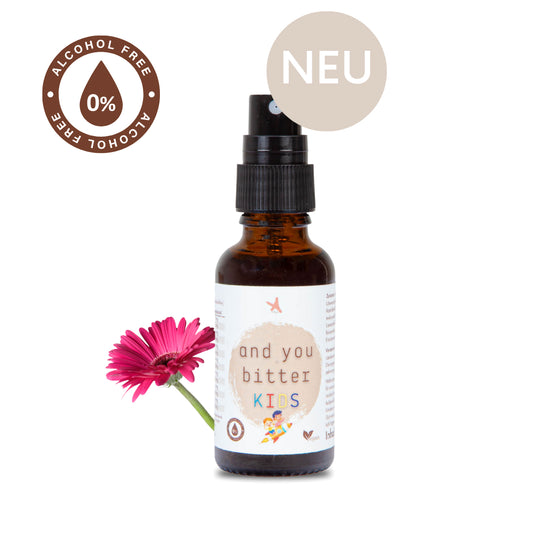 and you bitter kids - 14-Kräuter Bittermischung 30 ml - Pumpspray