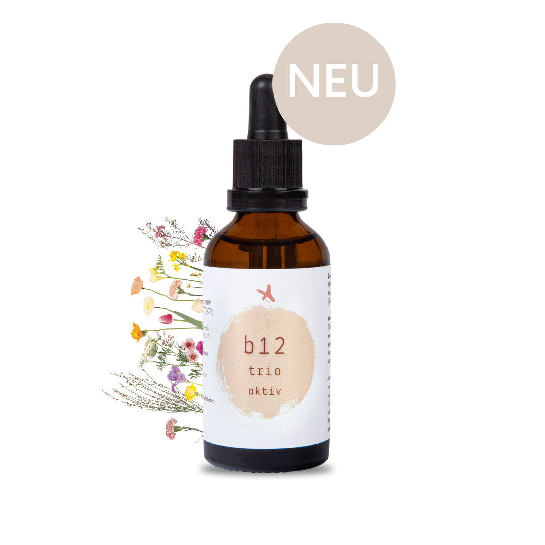Vitamin B12 Tropfen – 3 bioaktive Formen - 50ml