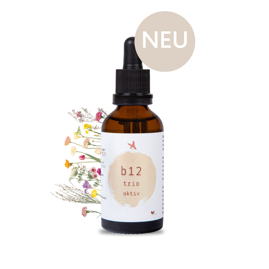 Vitamin B12 Tropfen – 3 bioaktive Formen - 50ml