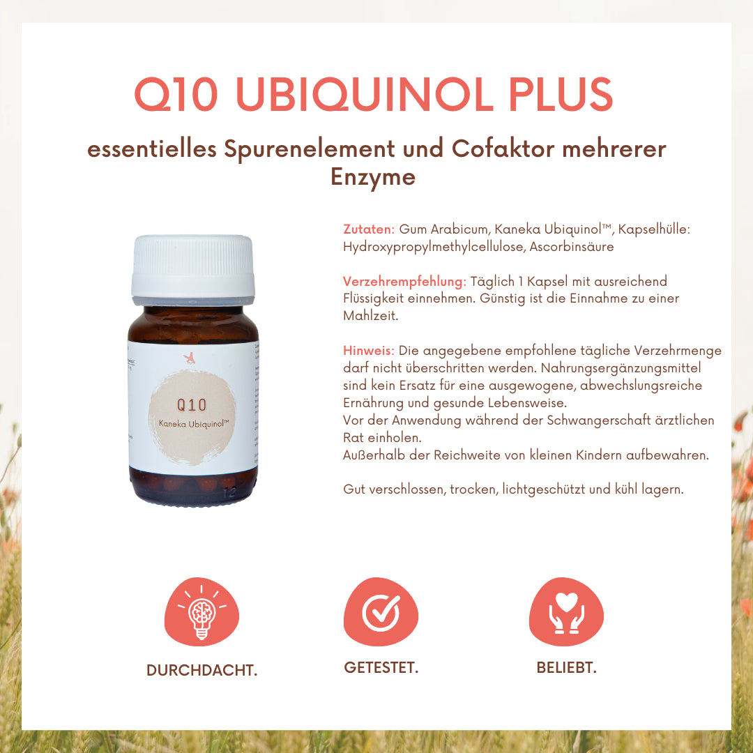 Q10 Kaneka Ubiquinol™ - 60 Kapseln