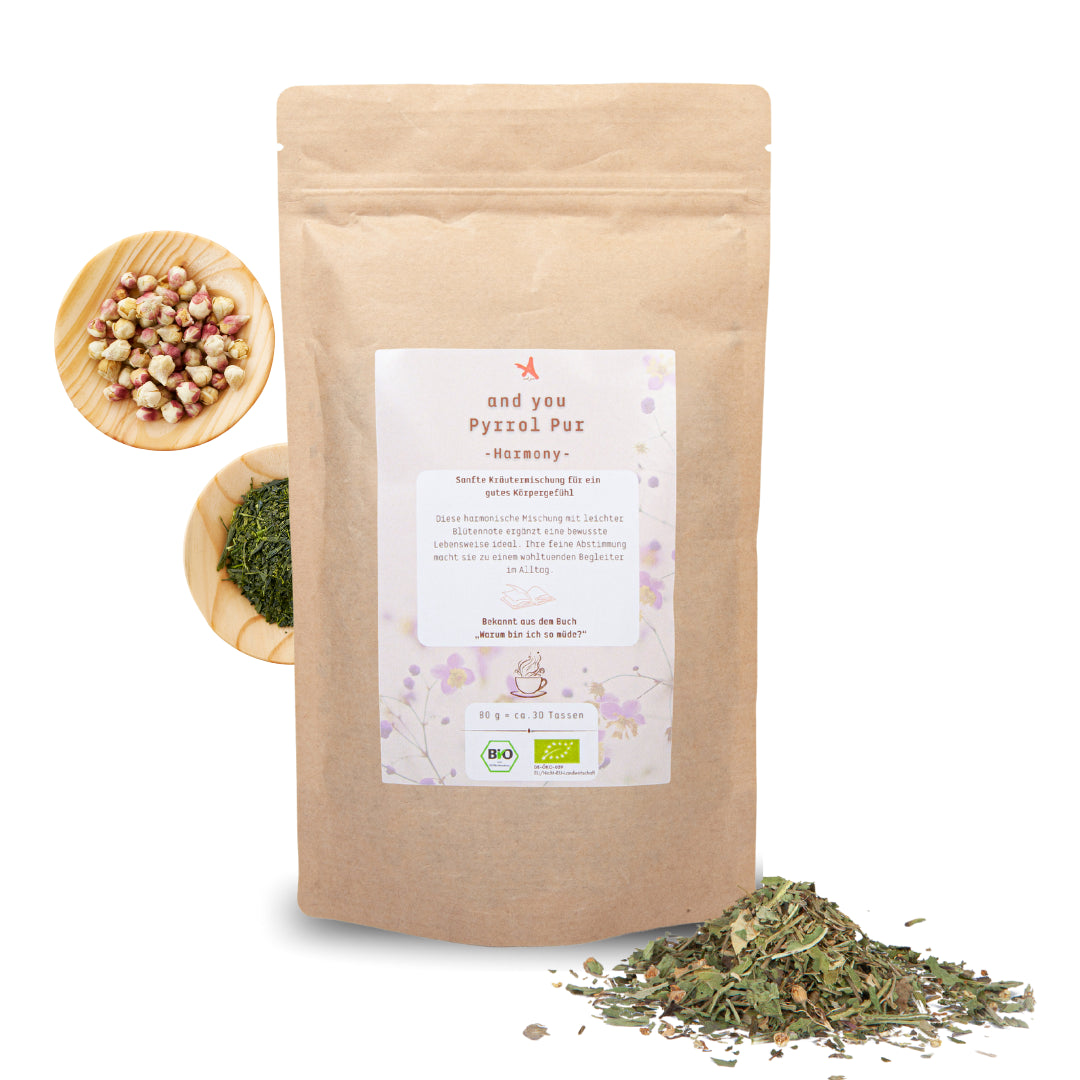 and you Pyrrol Pur  -Harmony- BIO Kräutertee 80 g