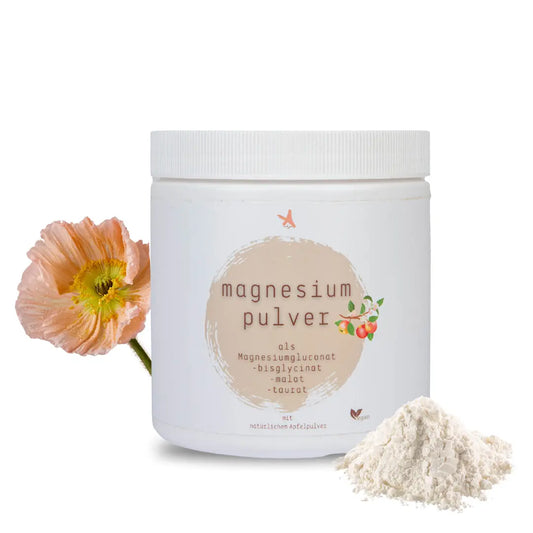 Magnesium Pulver - 360 g - als Magnesiumgluconat -bisglycinat, -malat  -taurat