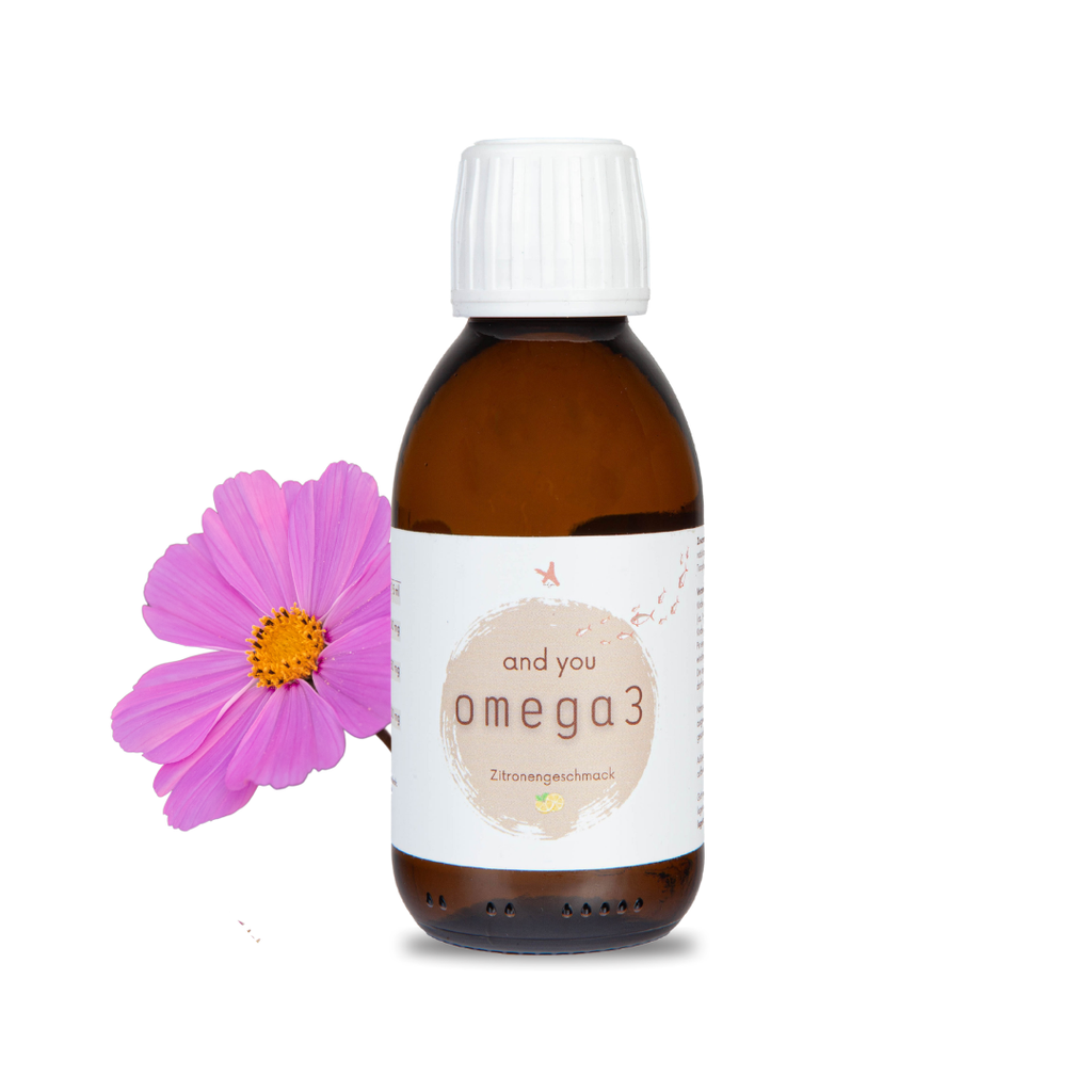 Omega 3 aus Fischöl - 150 ml - Zitronengeschmack
