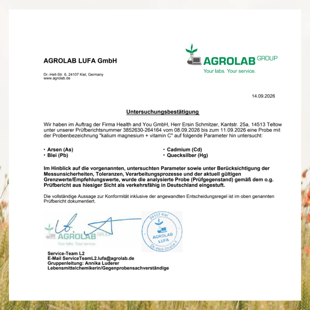 Kalium Magnesium - 180 g Pulver