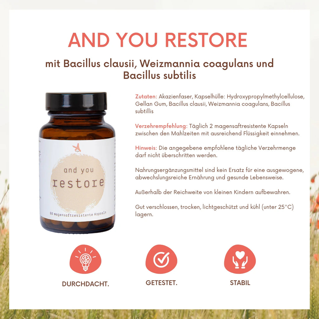 and you restore Probiotika - 60 Kapseln