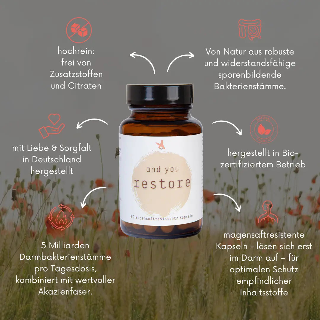 and you restore Probiotika - 60 Kapseln