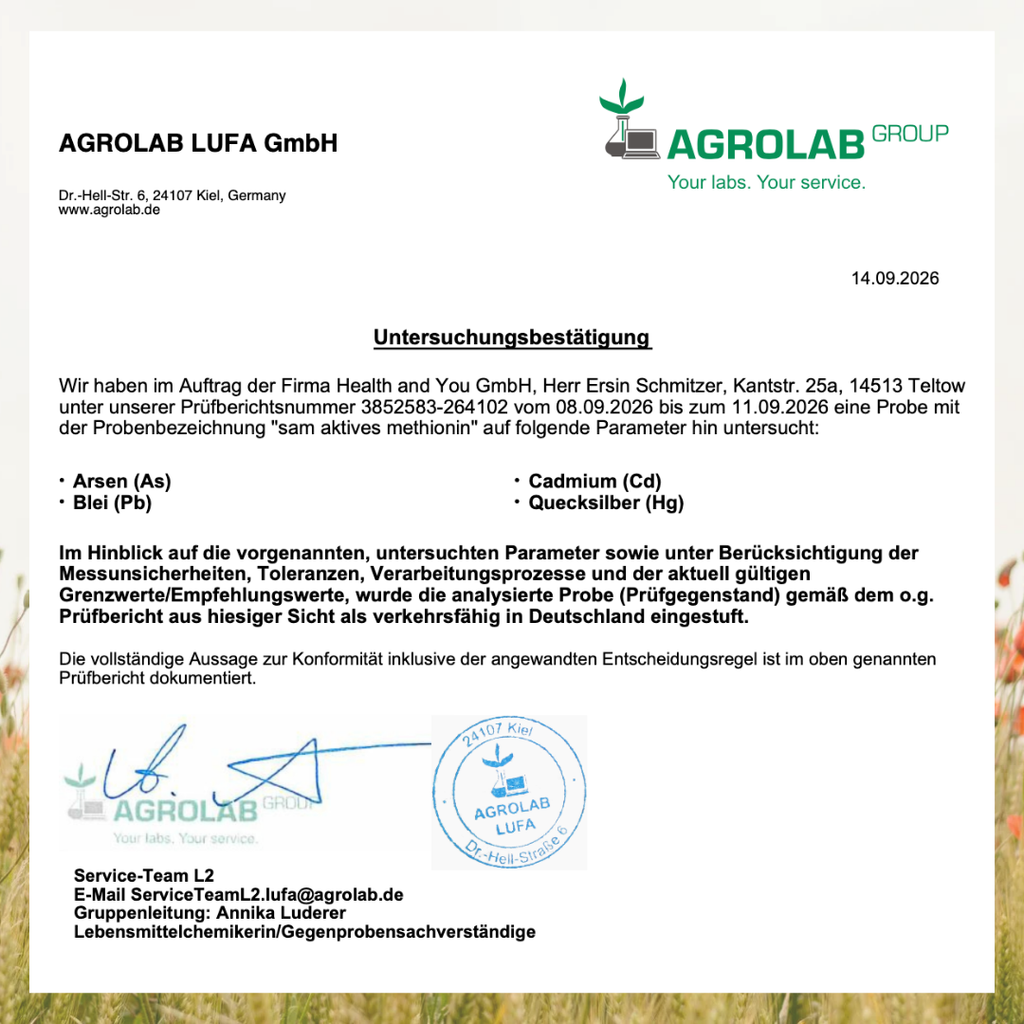 SAMe 60 Kapseln | S-Adenosyl-methionin
