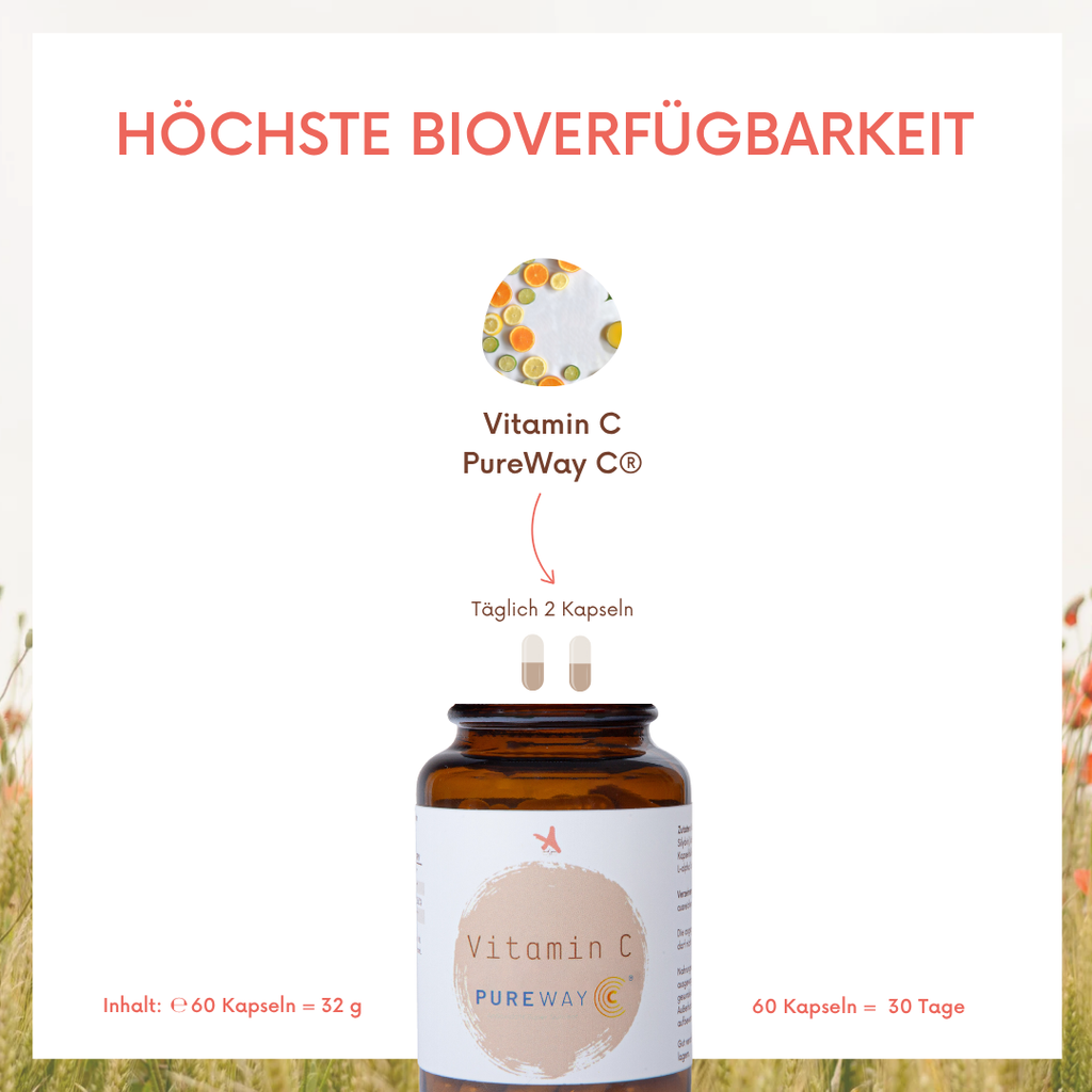 Vitamin C - PureWay C® - 60 Kapseln