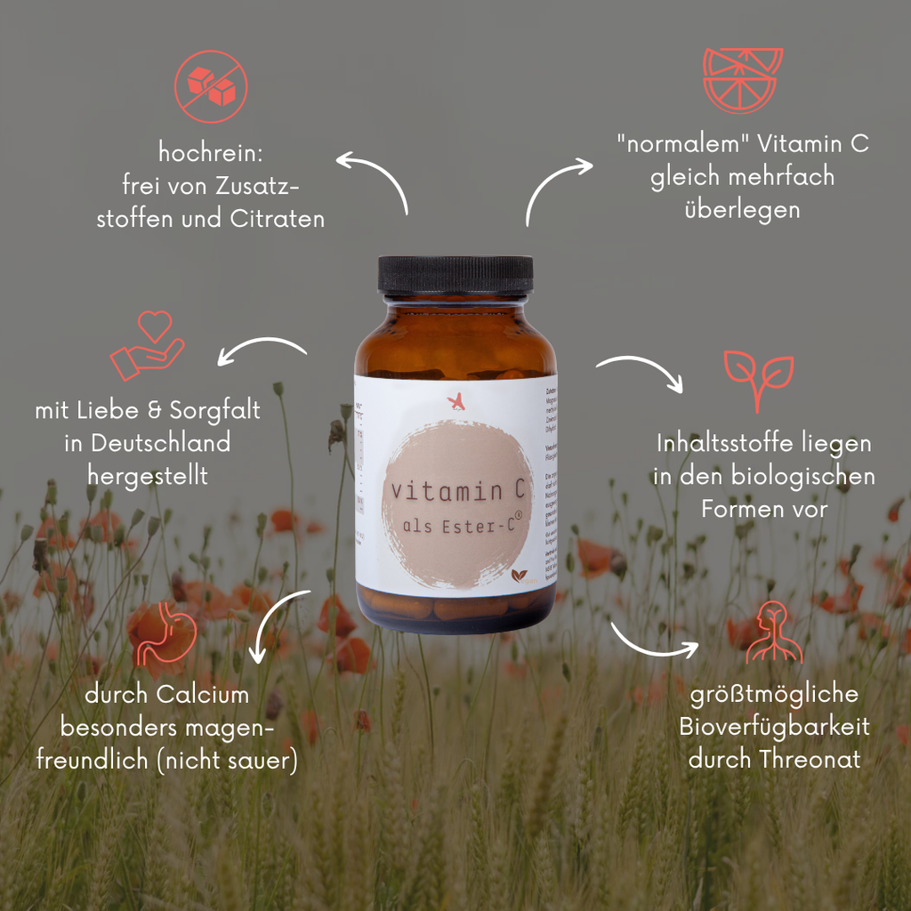 Vitamin C als Ester-C® - 120 Kapseln