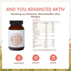 and You advanced ohne Mangan aktiv  - 90 Kapseln