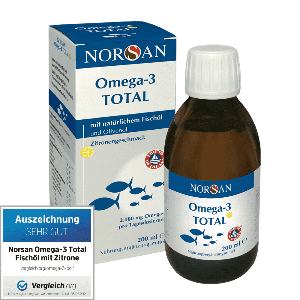 Omega-3 Total Öl naturell - 200 ml